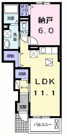 新西脇駅 徒歩23分 1階の物件間取画像